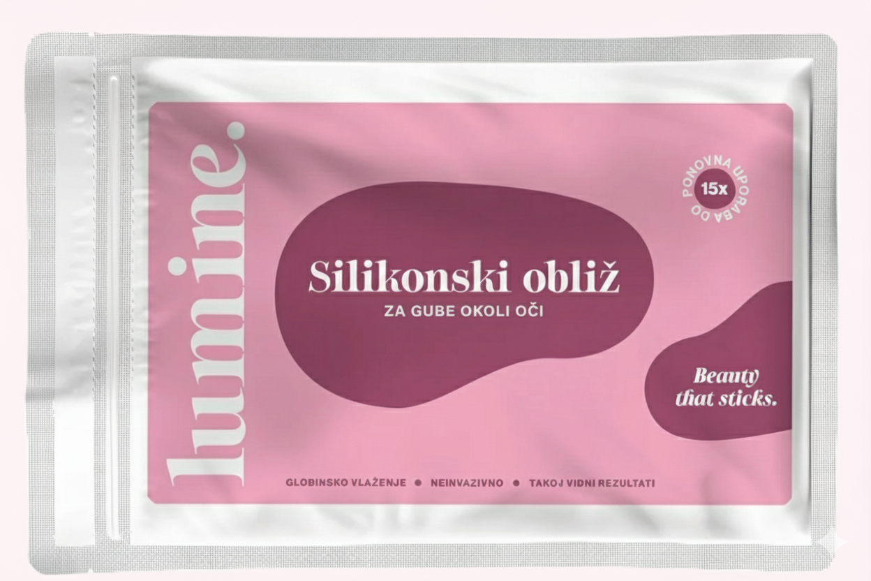 Silikonski obliž za gube okoli oči